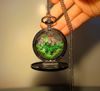 Luminous Crystal Realm - Pocket Watch