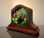 Luminous Crystal Realm - Large Clock