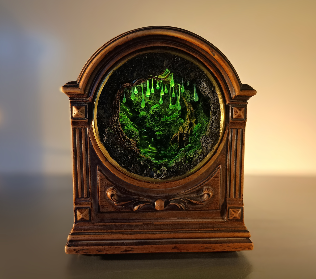 Glimmering Glade - Clock