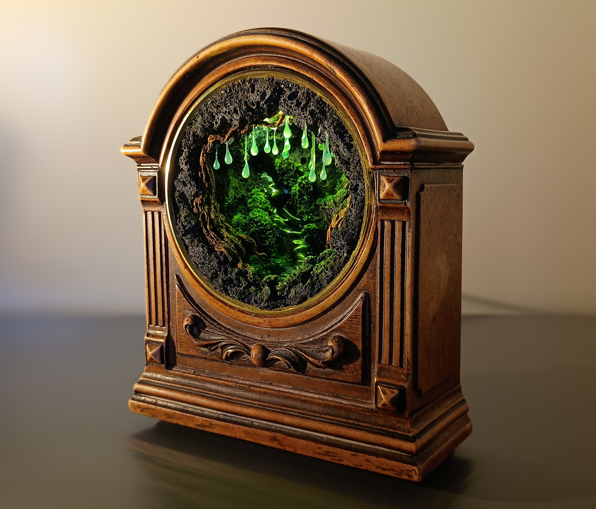 Glimmering Glade - Clock