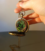 Glowing Mushroom Grove - Pocket Watch