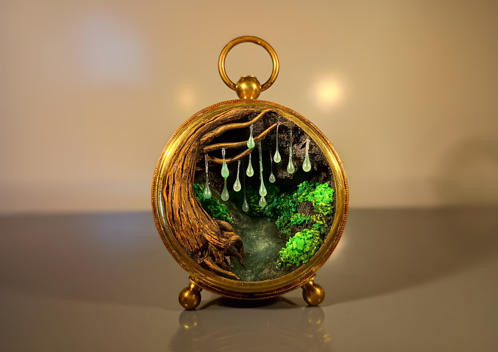 Glimmering Glade - Small Clock