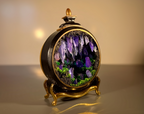 Luminous Crystal Realm - Small Clock