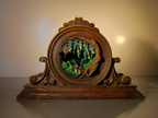 Glowing Mushroom Grove - Small Clock