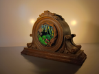 Glowing Mushroom Grove - Small Clock