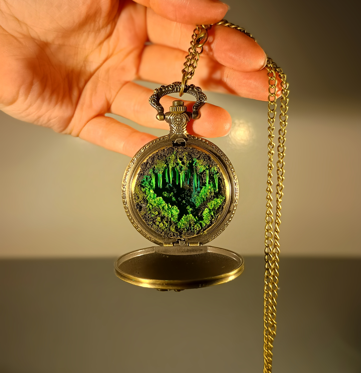 Mossy Grotto - Pocket Watch