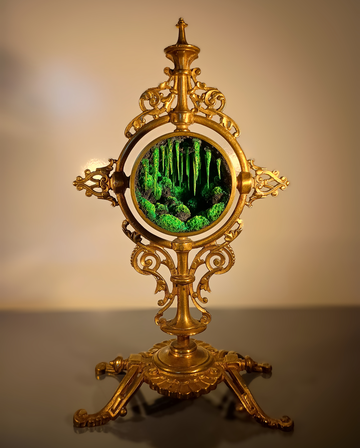 Mossy Grotto - Small Clock