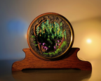 Glowing Mushroom Grove - Clock