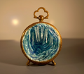 Frozen Hollow - Small Clock