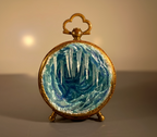 Frozen Hollow - Small Clock