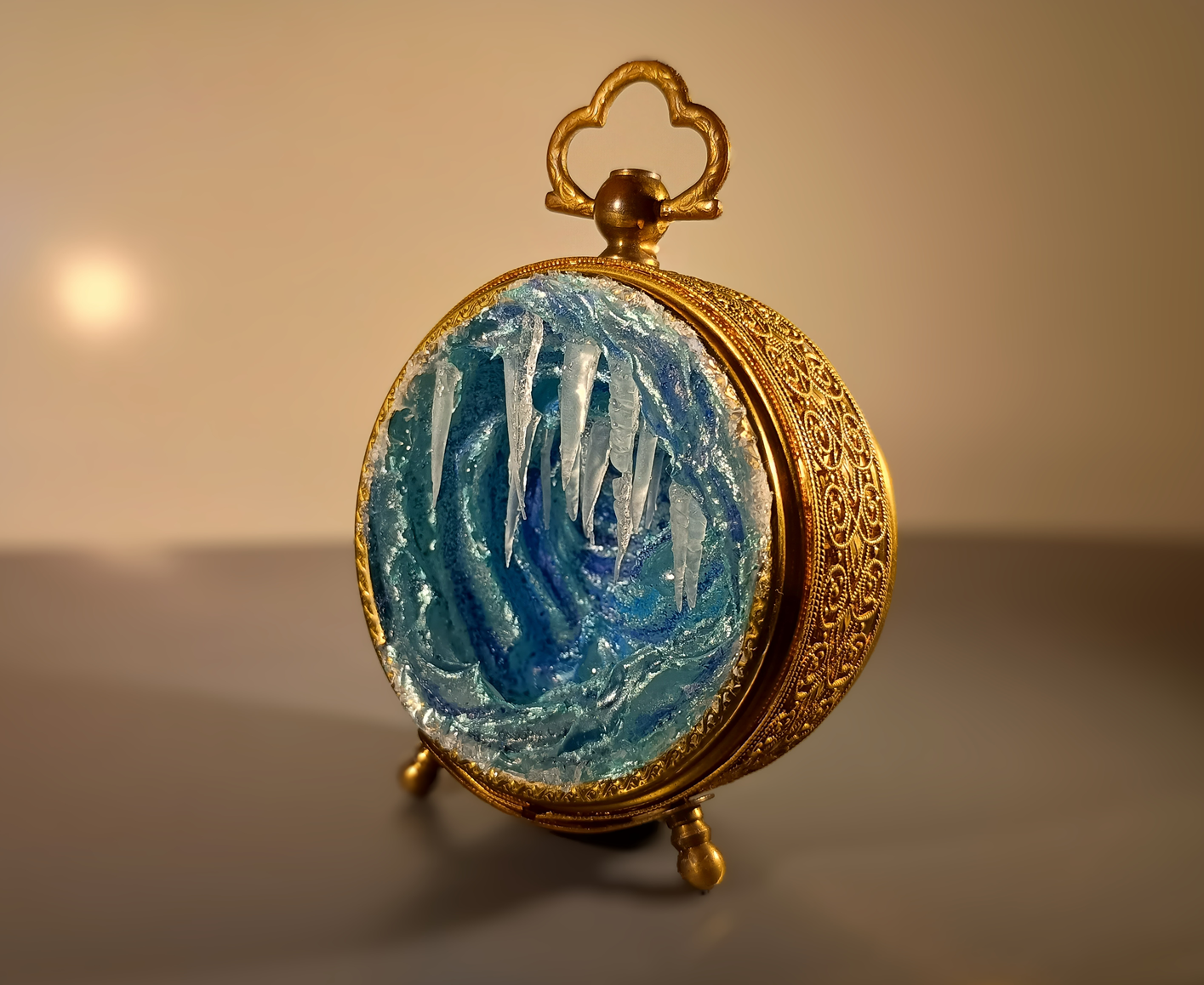 Frozen Hollow - Small Clock