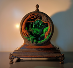 Glimmering Glade - Large Clock