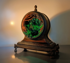 Glimmering Glade - Large Clock