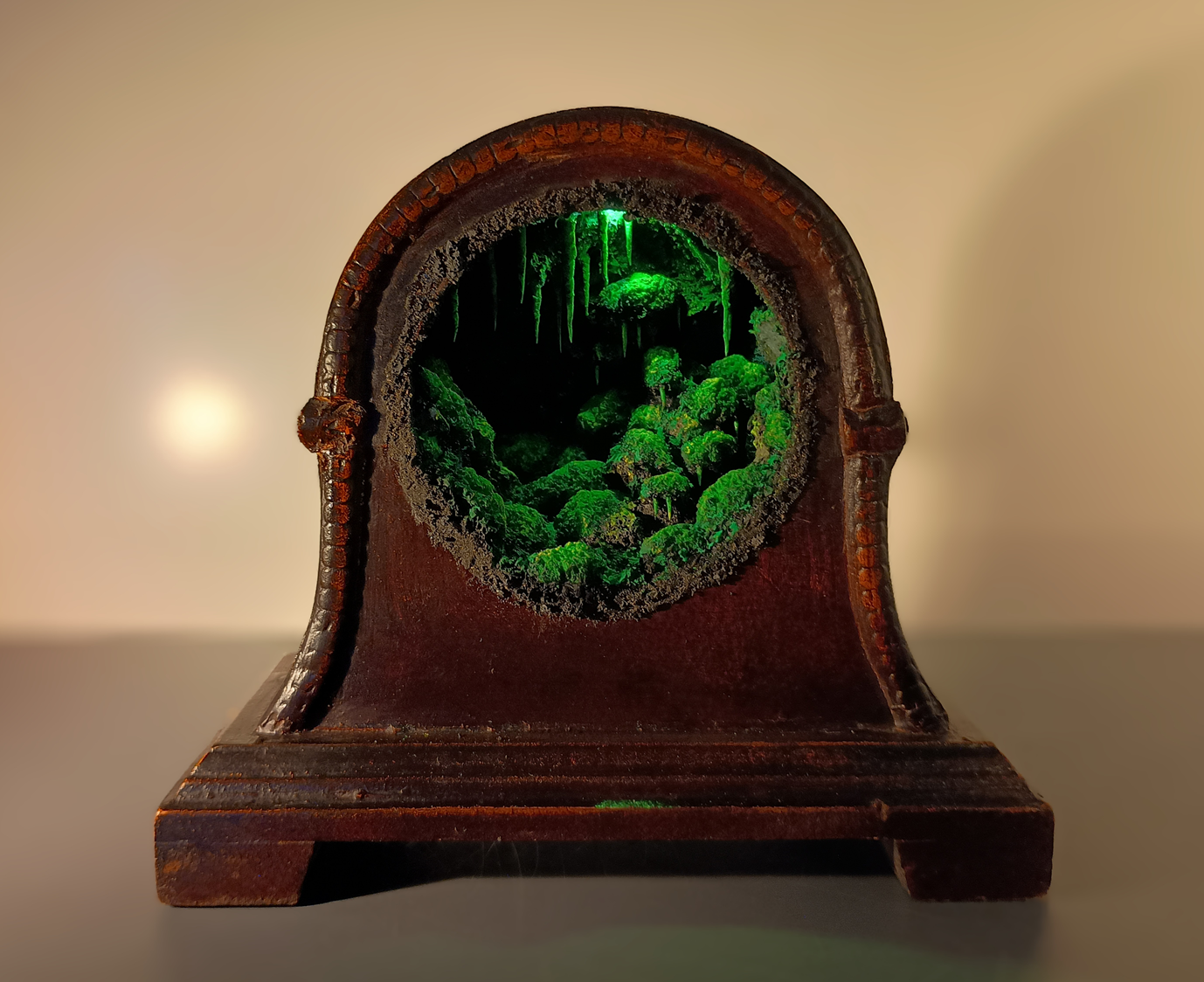 Mossy Grotto - Clock
