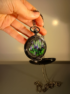 Luminous Crystal Realm - Pocket Watch
