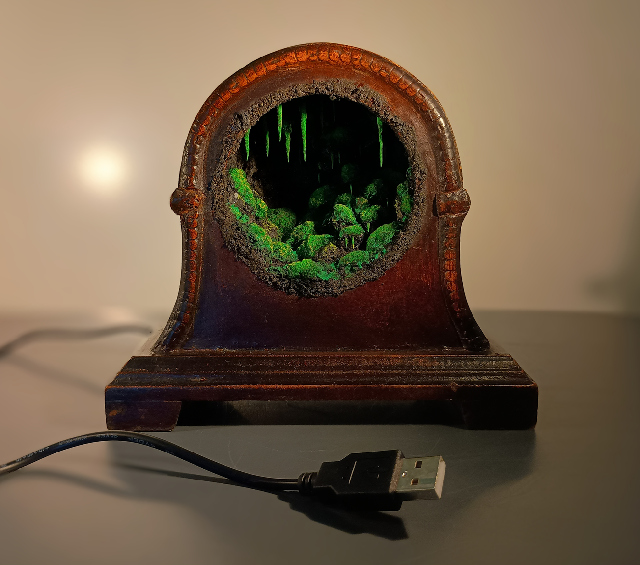 Mossy Grotto - Clock