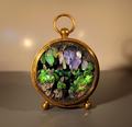 Luminous Crystal Realm - Small Clock